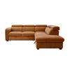 Rusto Corner Group Sofa Bed RHF Rust